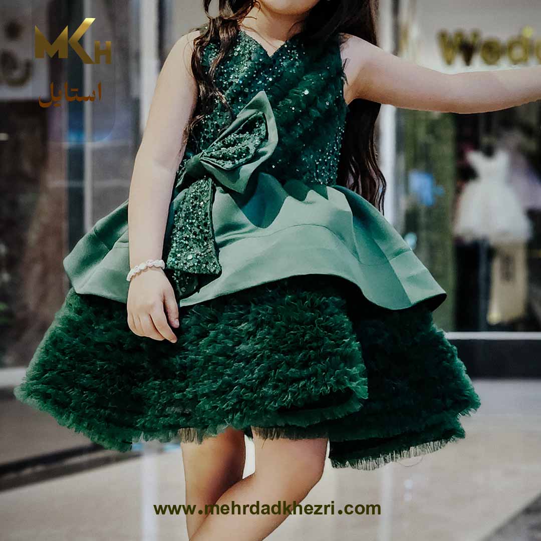 لباس مجلسی کودک طرح صبا